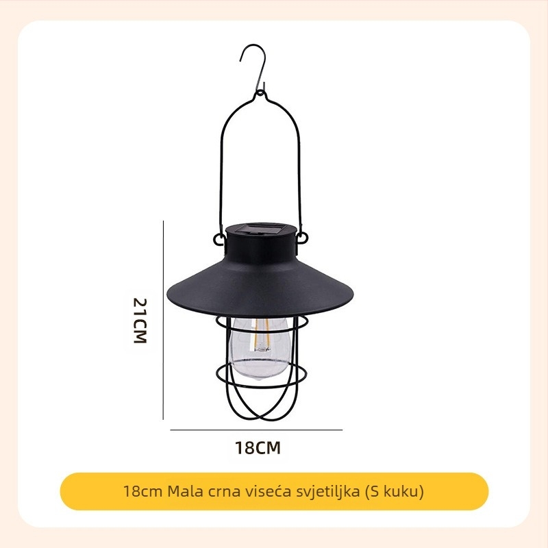 Solarna rasvjeta za krajolik TY-K108, željezno kućište, LED, IP44
