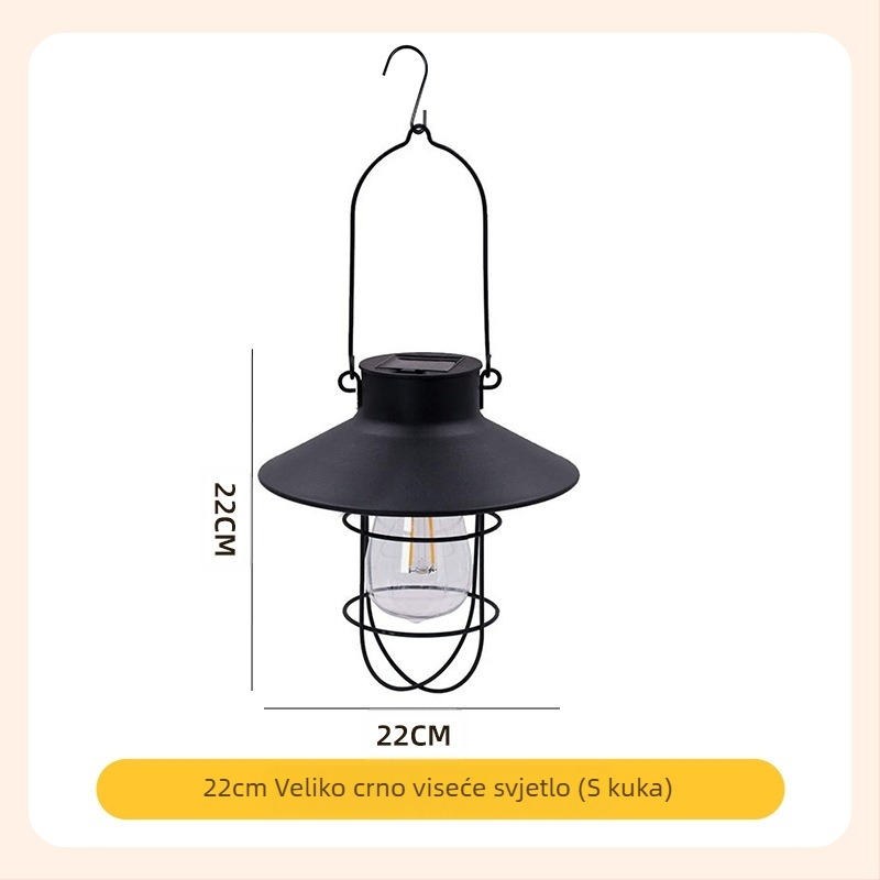 Solarna rasvjeta za krajolik TY-K108, željezno kućište, LED, IP44