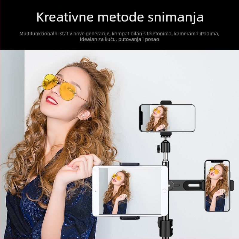 Stativ za prijenos uživo Beautiful Era — ABS plast, univerzalan, prilagodba podržana