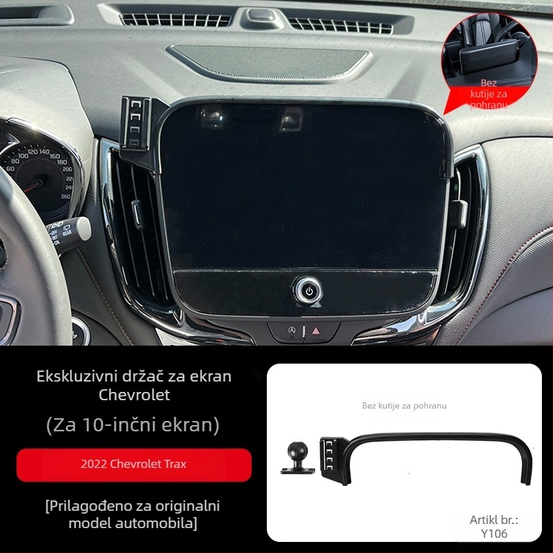Držač za telefon u automobilu Tracy za Chevroletovu ploču — Snap-on montaža, baza za pričvršćivanje, bez napajanja