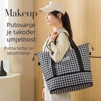 Putna torba, sklopiva za pohranu, Oxford platno, podstava od poliestera, unisex, proljeće 2025 izdanje