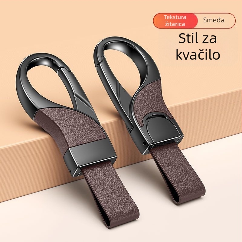 Kljucni lanac za automobil od Diecast metala, moderan minimalistički dizajn