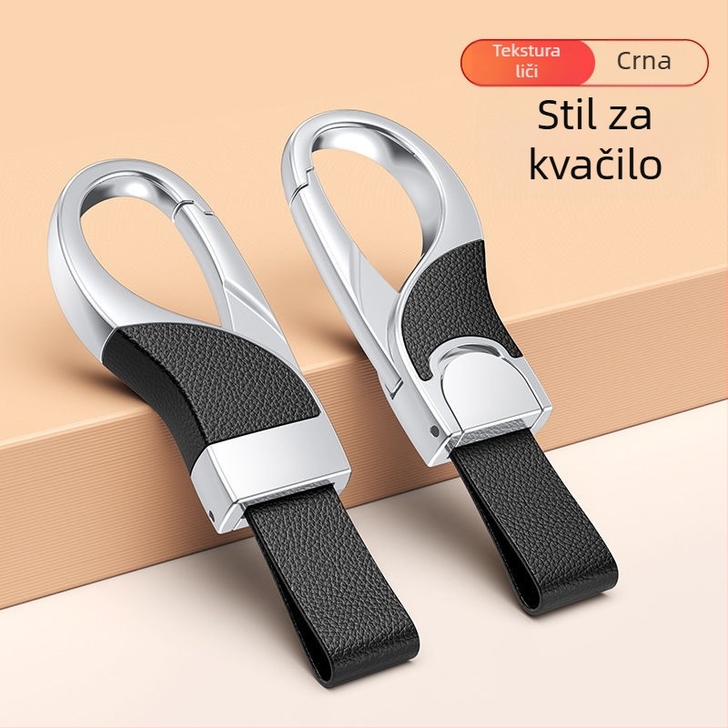 Kljucni lanac za automobil od Diecast metala, moderan minimalistički dizajn