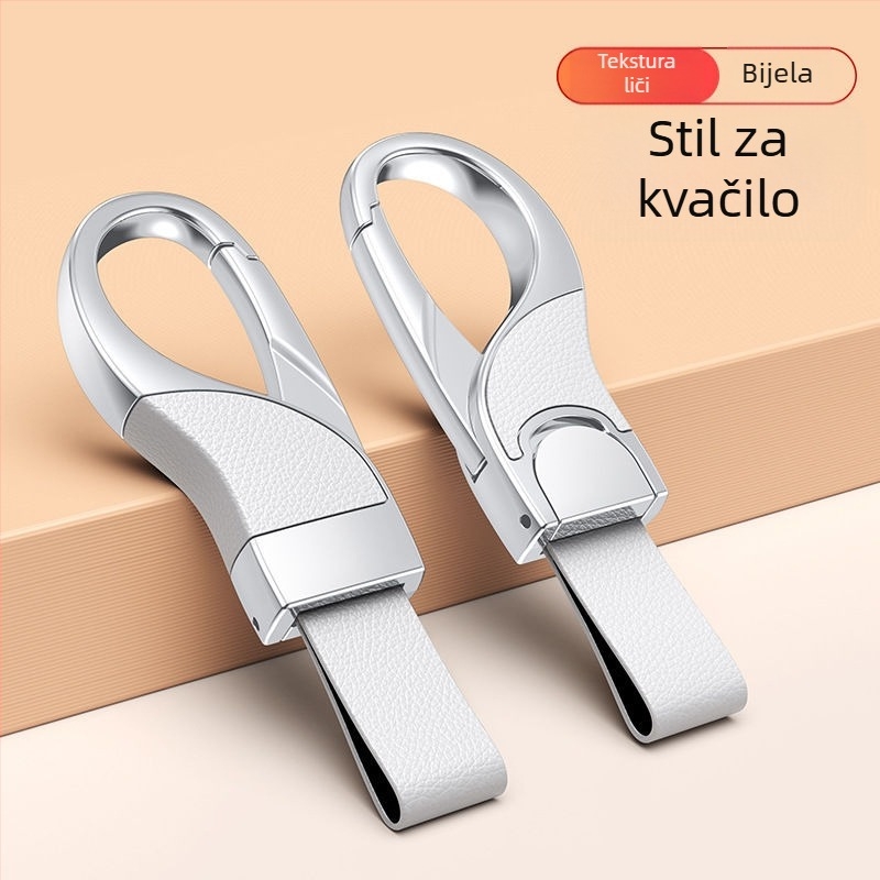 Kljucni lanac za automobil od Diecast metala, moderan minimalistički dizajn