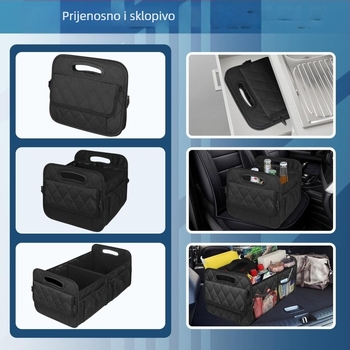 Kožna kutija za prtljažnik – sklopiva, 50 L, vodootporna