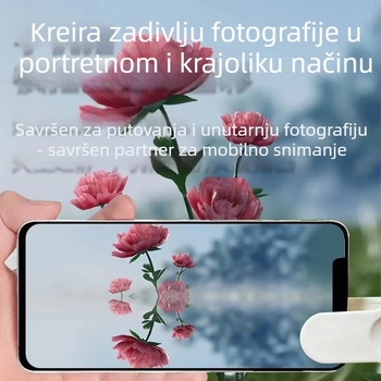 TH-217 Univerzalni clip-on objektiv za telefon – reflektirajući selfie objektiv s Sky Mirror efektom – Shenzhen