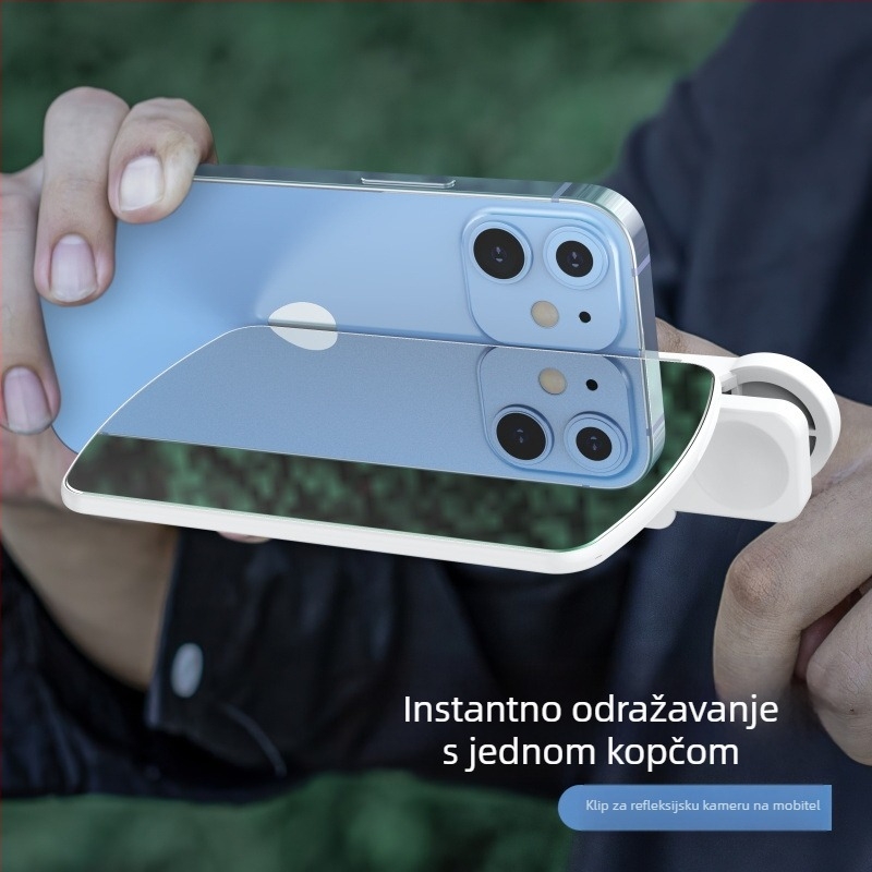 TH-217 Univerzalni clip-on objektiv za telefon – reflektirajući selfie objektiv s Sky Mirror efektom – Shenzhen