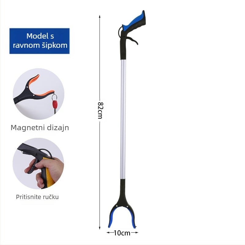 Lancai teški produženi hvataljka za otpad – metalno-plastična konstrukcija za kućnu higijenu