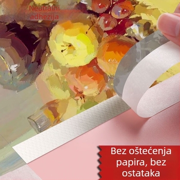 Papirna maskirna traka za crtanje s magnetskom podlogom, zadani model, bez logotipa, ovlaštene privatne marke