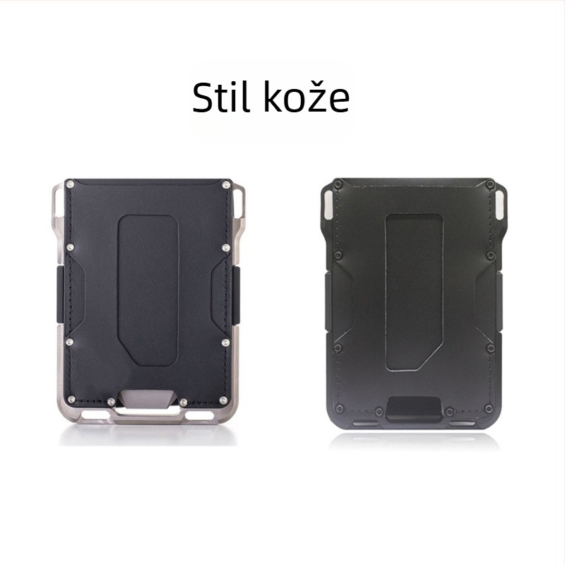 RFID držač kartica za vozačku dozvolu — zaštita od krađe, kapacitet 10 kartica, dizajn s dvostrukim preklopom, unutarnja presvlaka od sintetičke kože