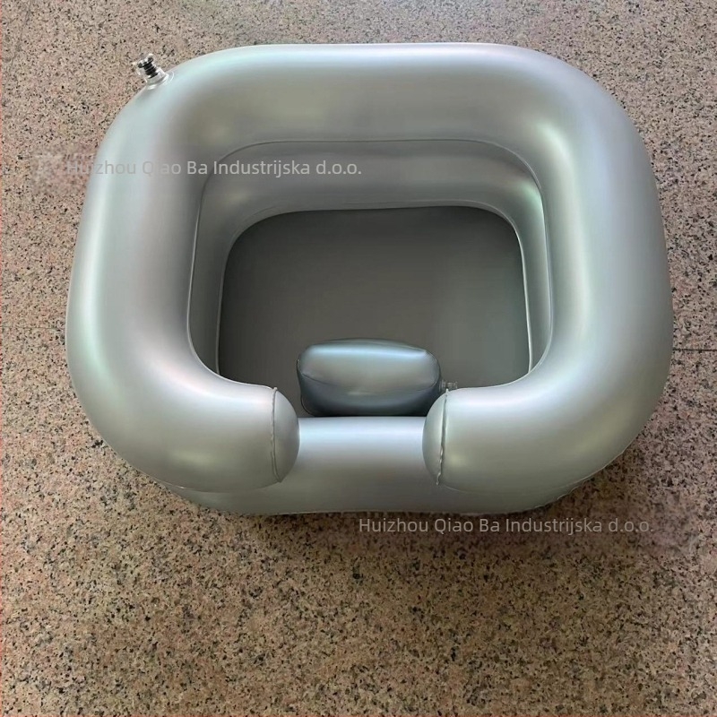 Qiao Ba PVC napuhljiva posuda za pranje kose u krevetu – prijenosna za trudnice