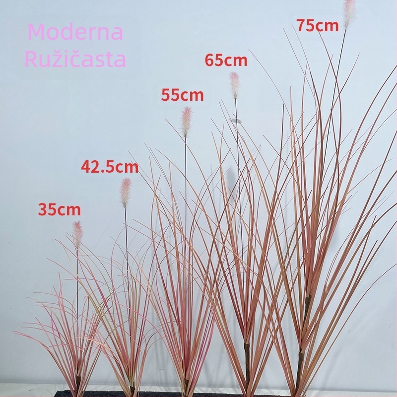 Umjetna trava Caterpillar – mekani PVC materijal, stilizacija, pogodna za vjenčanja, vanjsku uporabu, rekviziti za fotografiranje i kućnu dekoraciju