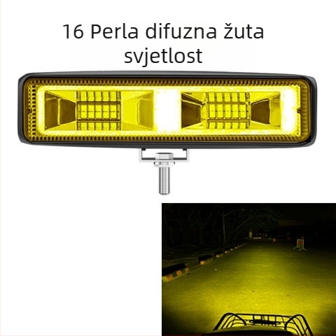 LED prednje svjetlo za motocikle i električna vozila, visokointenzivni reflektor, 12V/24V/48V/60V