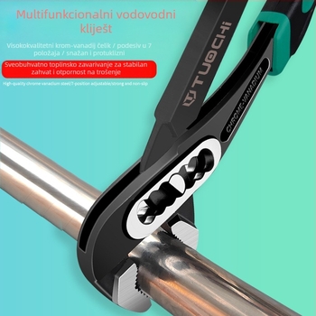 Vodovodne kliješta – višefunkcionalne, široke čeljusti – Tuochi