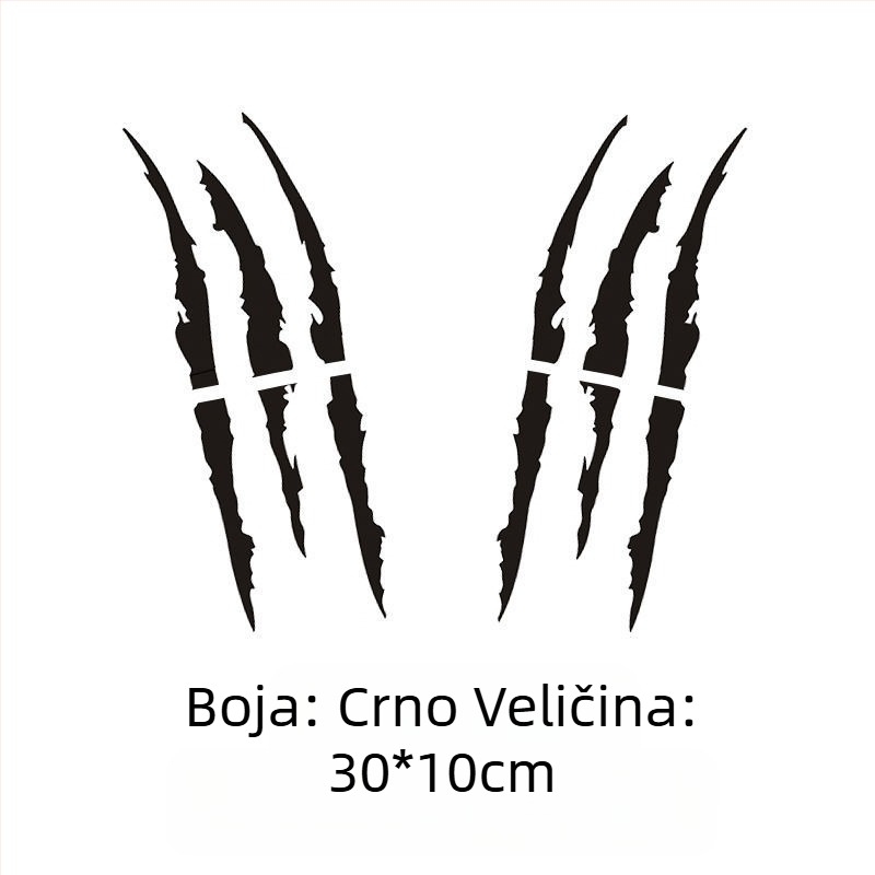 Dekali za svjetla automobila s personaliziranim tekstom, epoksidni materijal, ljepilo otporno na sudare, univerzalna kompatibilnost