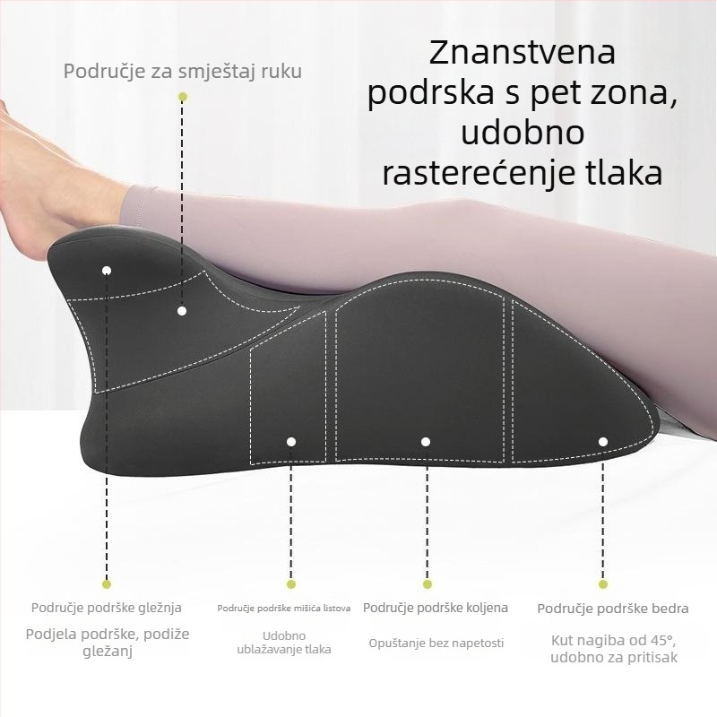 Jastuk za parove u krevet s jezgrom memorijske pjene, navlaka od pamuka, moderni minimalistički stil