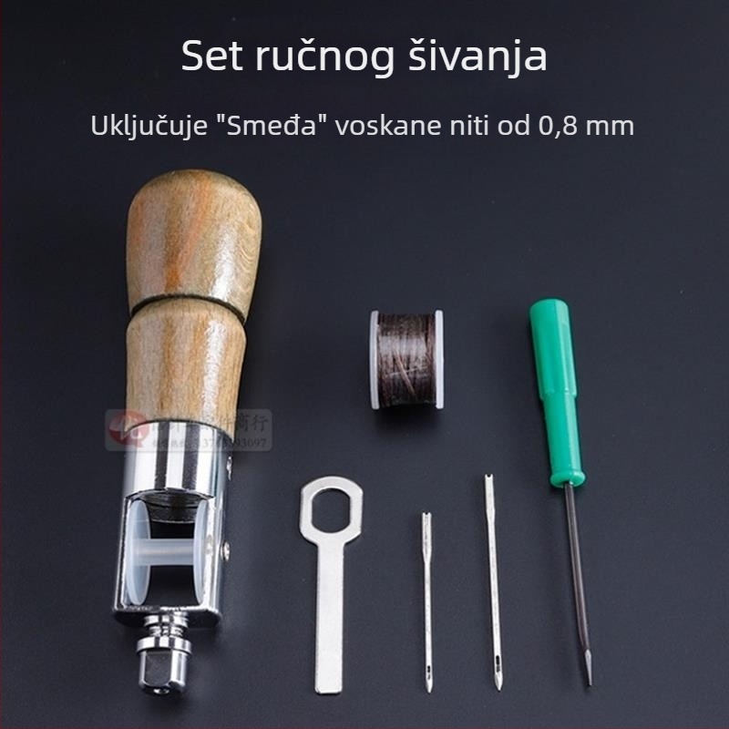 Ručni set alata za šivanje s iglama, šilom i alatima za bušenje (Kategorija: Pin; Marka: Drugo; Materijal: Drugo; Stil: Kreativan)