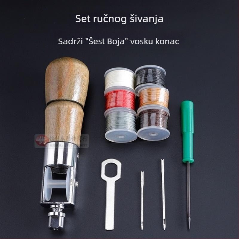 Ručni set alata za šivanje s iglama, šilom i alatima za bušenje (Kategorija: Pin; Marka: Drugo; Materijal: Drugo; Stil: Kreativan)