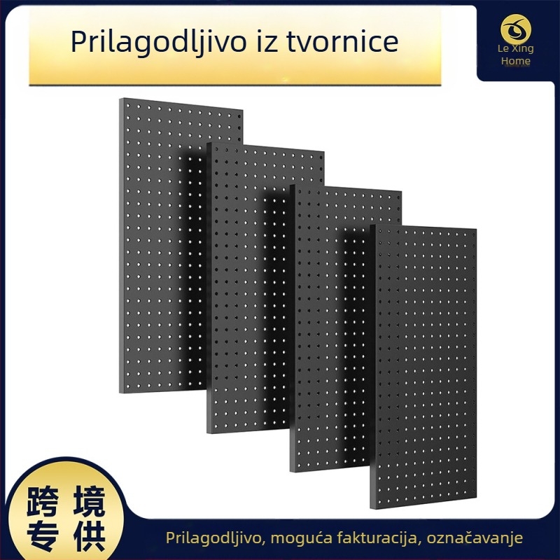 Prijenosni metalni regal za alat s kotačićima, 3 etaže, podni stalak, paket od 2 komada