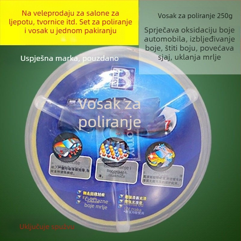 6-inčni komplet za poliranje automobila sa spužvastim kotačima i diskovima za nanošenje voska – Marka: Other; Tip: Other; Opseg primjene: Other; Serija: Other