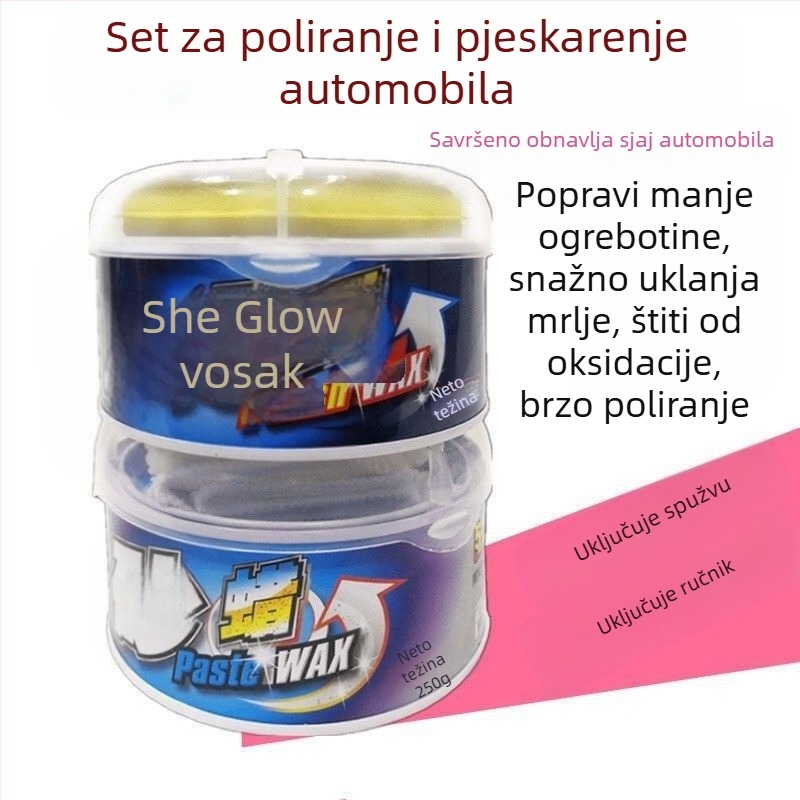 6-inčni komplet za poliranje automobila sa spužvastim kotačima i diskovima za nanošenje voska – Marka: Other; Tip: Other; Opseg primjene: Other; Serija: Other