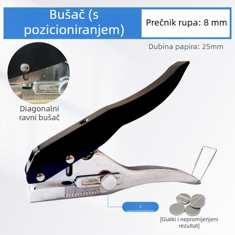 Probijač za rubnu traku, ručni alat za obradu drva za ekološke ploče