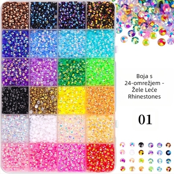 Smolni rhinestones s ravnom stražnjom dnom, uzor zvjezdice, serija Princeza, za DIY odjeću i ukrašavanje noktiju