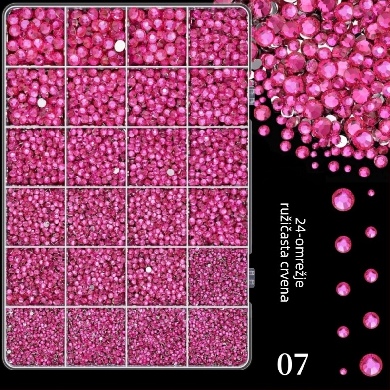 Smolni rhinestones s ravnom stražnjom dnom, uzor zvjezdice, serija Princeza, za DIY odjeću i ukrašavanje noktiju