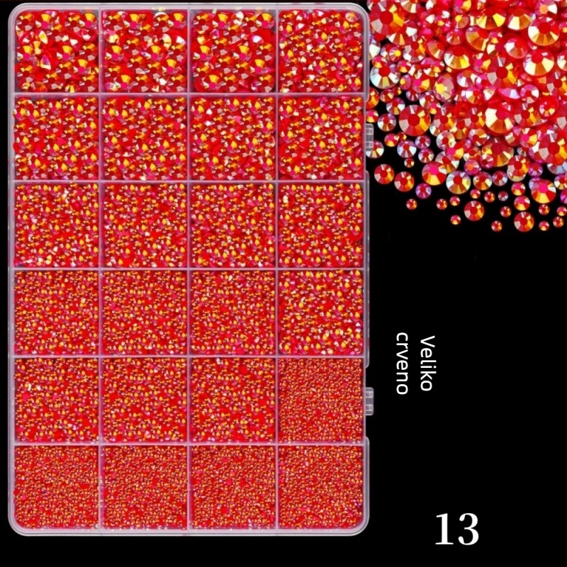 Smolni rhinestones s ravnom stražnjom dnom, uzor zvjezdice, serija Princeza, za DIY odjeću i ukrašavanje noktiju