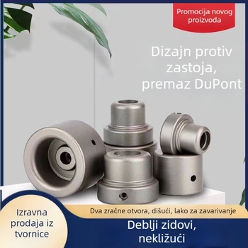 Električna mašina za topljenje plastike vrućim zavarivanjem, s glavom kalupa, iznimno debela glava kalupa i teflonski kalup