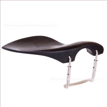 Podrška za bradu violine, Ebony, Model M00601, Pakiranje: OPP vrećica, Podrijetlo: domaće