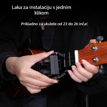 Pomoć za akorde ukulele — način lakog vježbanja, okretanje žica jednim klikom, Xinrun