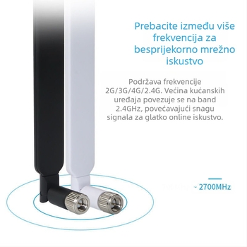 4G LTE omnidirekcijska ljepiljna antena za bežični usmjerivač — visoki dobitak za uporabu u vozilima