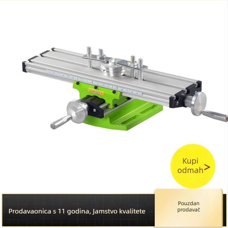 Mini snažni precizni križni stol s učvršćivanjem (aluminijska legura; težina 1800; stol za učvršćivanje)