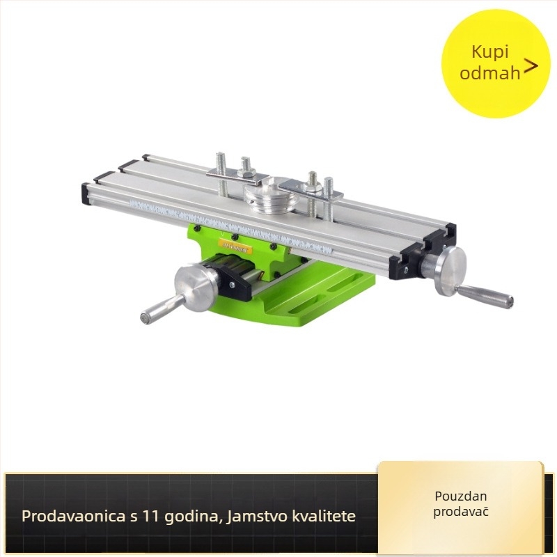 Mini snažni precizni križni stol s učvršćivanjem (aluminijska legura; težina 1800; stol za učvršćivanje)