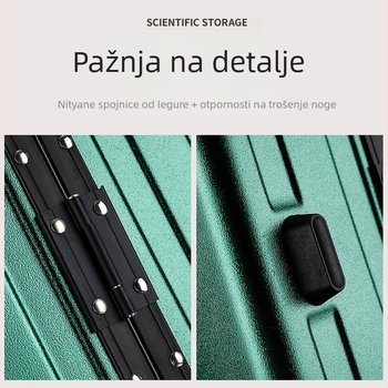 Putni organizator kutija s aluminijskim legurom, zatvarač, ABS+PC podstava, namijenjeno majci i djetetu