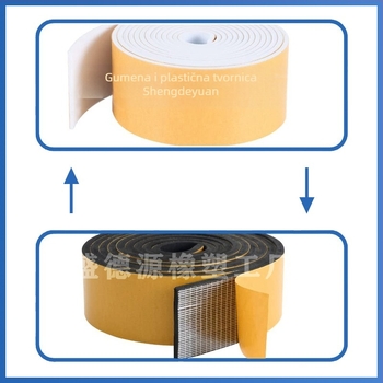 Eva pjena traka s ljepilom za brtvljenje vrata i prozora, neopren/EPDM, model 11