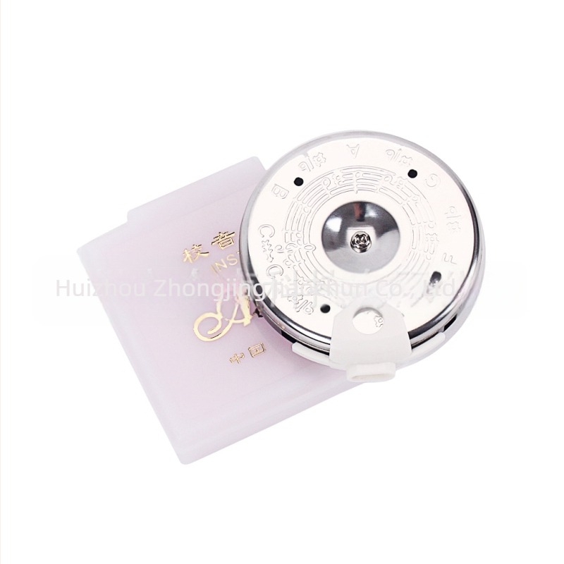 Tuner za violinu, disk tip, model B702, metalni i plastični, u kutiji