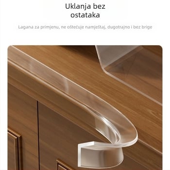 Nano jednostrani ljepilo zaštite od sudara za kućnu upotrebu, akrilna osnova, debljina 1–2 mm, jednostrani trak, Zhengxian