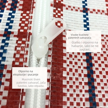 Rucna tkana PP torba za preseljenje, kubnog oblika, nosivost 500