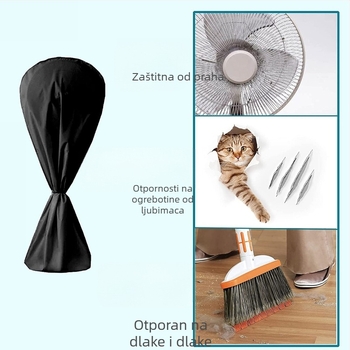 Zaštitna navlaka protiv prašine za uspravni ventilator — Oxford tkanina, prirodni vjetar stil