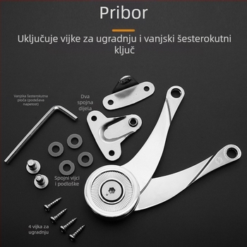 Hidraulična šipka za preklopna vrata ormarića