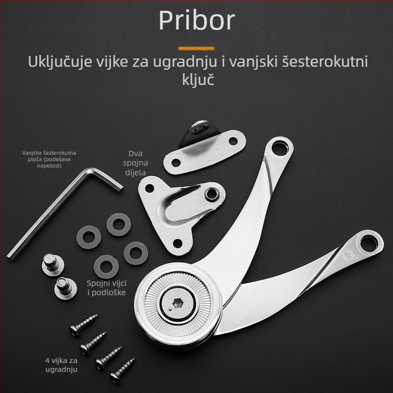 Hidraulična šipka za preklopna vrata ormarića