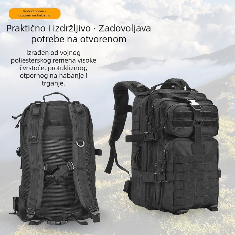 3P taktički ruksak velike kapacitete, vojničkog stila za vanjske aktivnosti i planinarenje