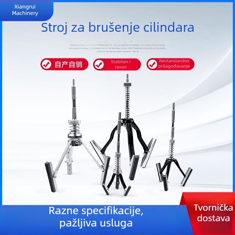 Automobilski cilindarski brusilnik s trostrukim hvatanjem za unutarnji promjer i brusnim kamenom