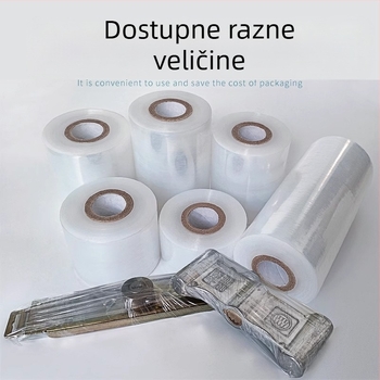 PE rastezljivi film za pakiranje, materijal PE, namjena – pakiranje, obrada i prilagođavanje dostupni