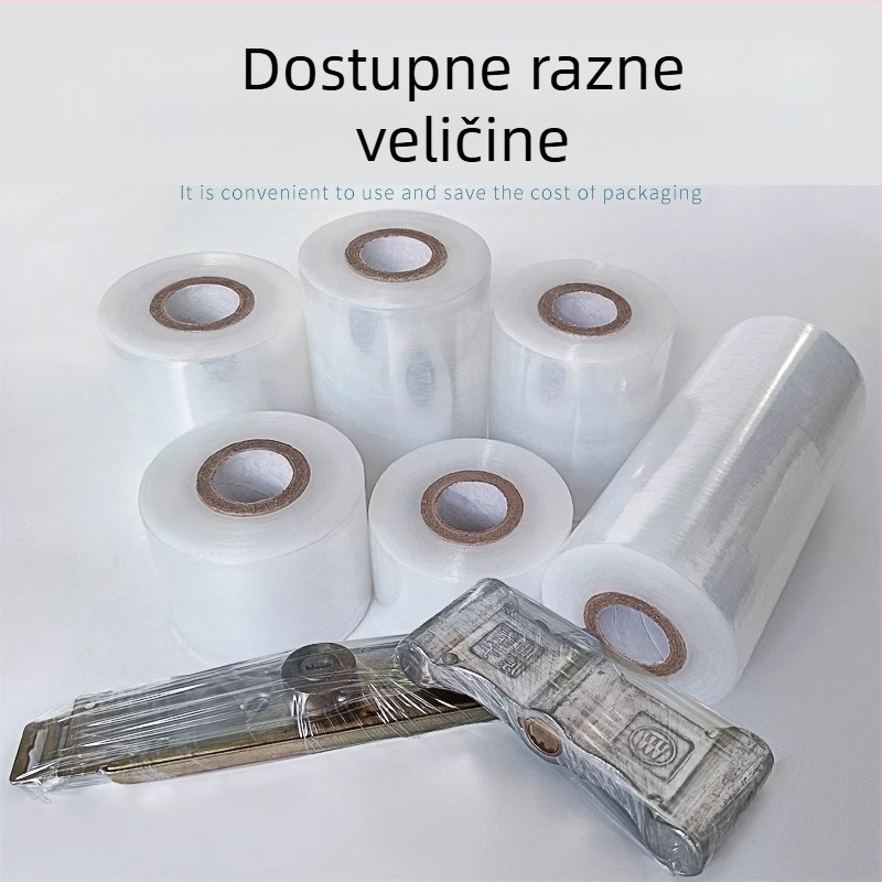 PE rastezljivi film za pakiranje, materijal PE, namjena – pakiranje, obrada i prilagođavanje dostupni