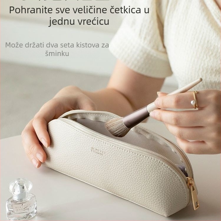 Putni neseser za šminku s PVC kubičnim oblikom, spremište za četkice i kozmetiku, japanski stil