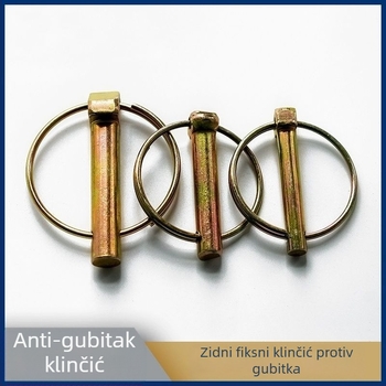 Traktor zatvarački pin za ovjes, kružni opružni pin, sigurnosni pin; Marka: Drugo; Standard: —; Površinska obrada: Nema.