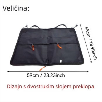 Torba za bubnjarske štapiće, dizajn ruksaka, poliester, remen s zračnim jastučićem, unisex